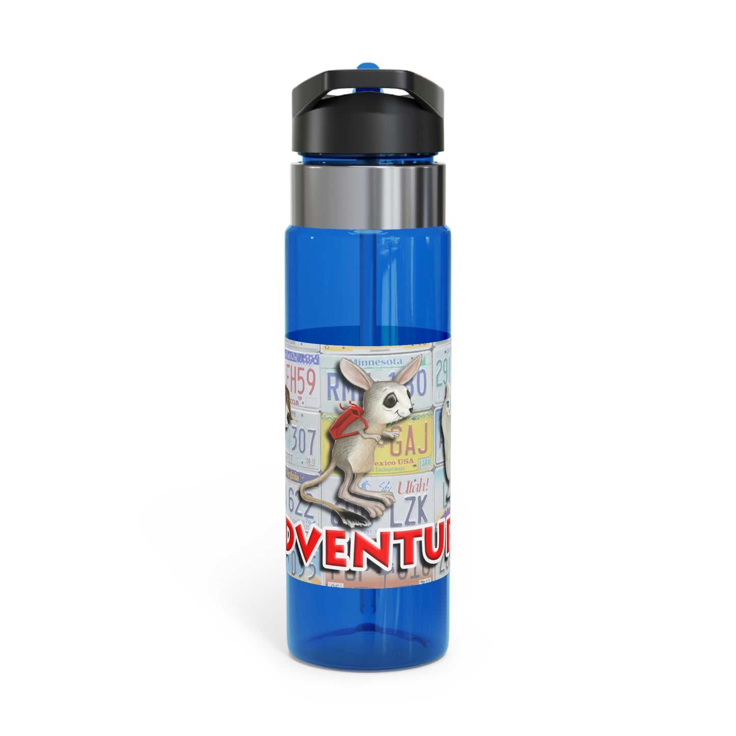 Scamper and Friends 20oz Sport Bottle "The States V1"