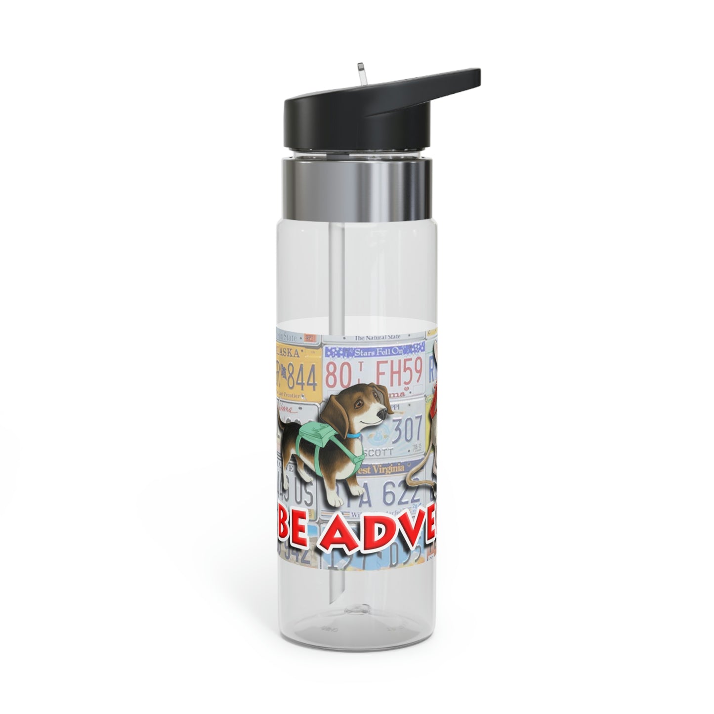 Scamper and Friends 20oz Sport Bottle "The States V1"
