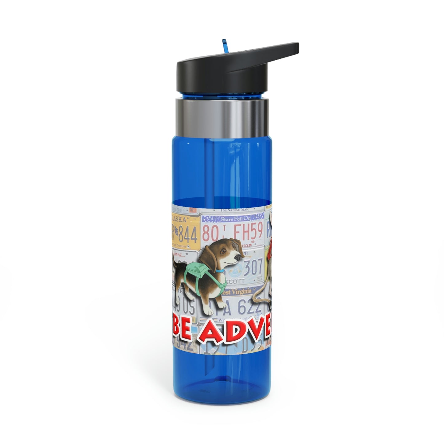 Scamper and Friends 20oz Sport Bottle "The States V1"