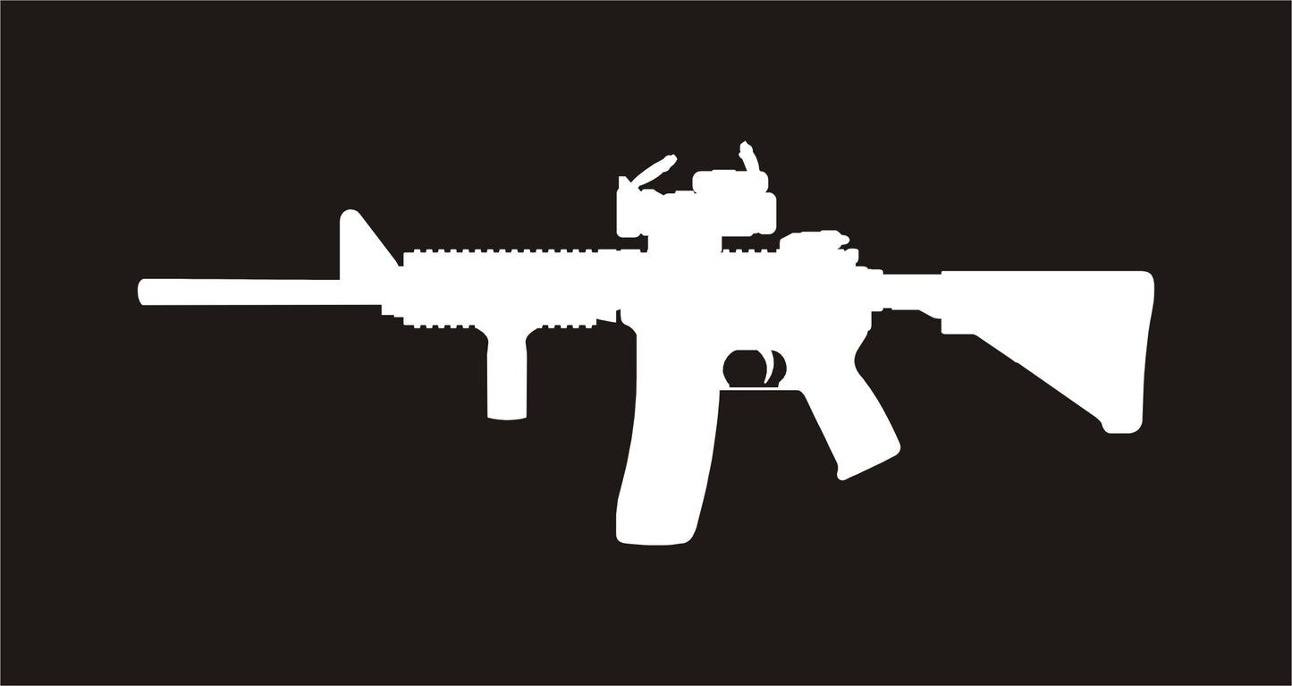 AR15 AR-15 M16 vinyl Sticker Decal