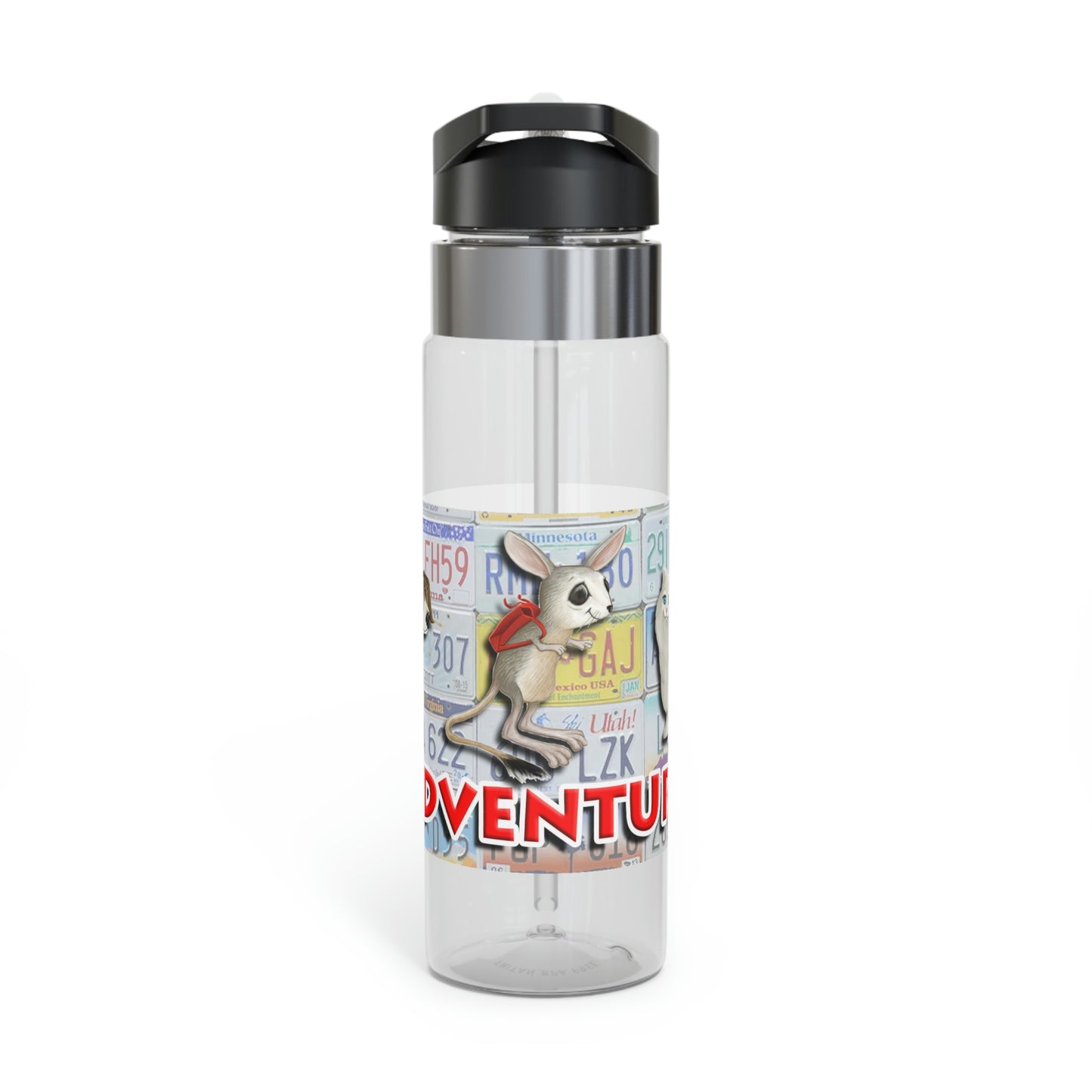 Scamper and Friends 20oz Sport Bottle "The States V1"