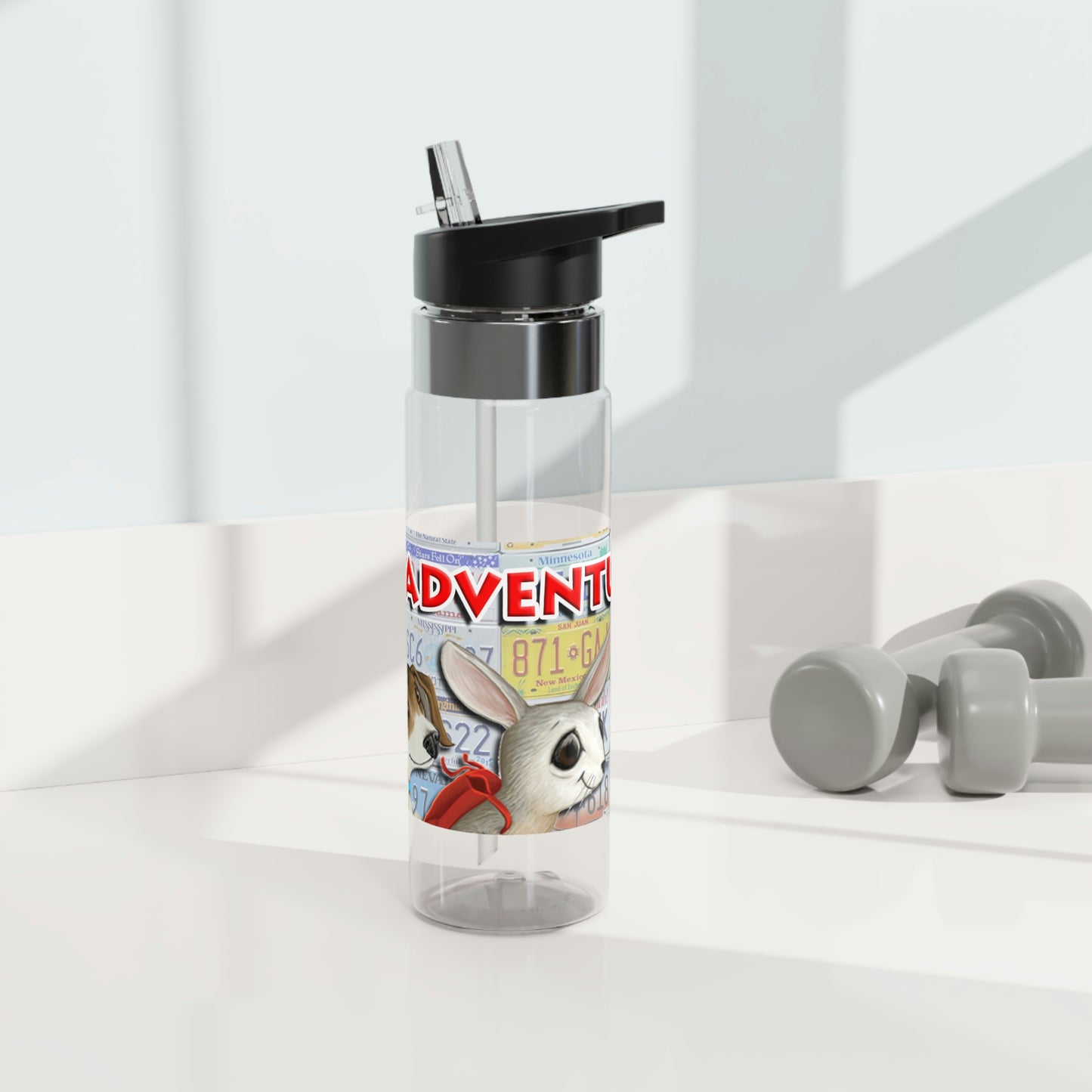 Scamper and Friends 20oz Sport Bottle "The States V2"