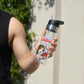 Scamper and Friends 20oz Sport Bottle "The States V2"