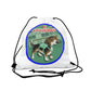 Peanut Outdoor Drawstring Bag