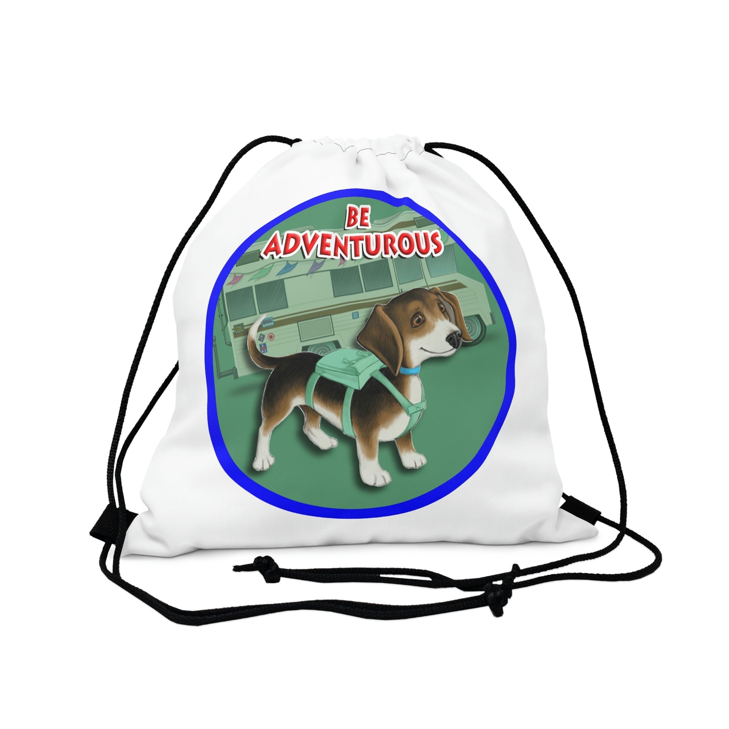 Peanut Outdoor Drawstring Bag