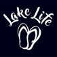 Lake Life Boating Vinyl Sticker Decal