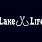 Lake Life Boating Fishing Vinyl Sticker Decal