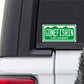 Colorado License Plate Gone Fishing Vinyl Sticker Decal - CO I love colorado trout fishing fly fishing fisherman stickers