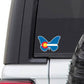 Colorado State Flag Monarch Butterfly Vinyl Sticker Decal