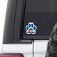 Colorado State Flag Dog Paw Vinyl Decal Sicker