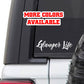 Glamper Life Vinyl Sticker Decal | glamperlife #rvlife rving camping
