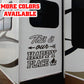 This is our Happy Place Camping Vinyl Sticker Decal Graphic | RV Slide Decal RV Door Decal Travel Trailer Camper