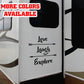 Love Laugh Explore Vinyl Sticker Decal Graphic | RV Slide Decal RV Door Decal Travel Trailer Camper 5th wheel stickers