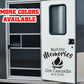 Making Memories one Campsite at a time Vinyl Sticker Decal Graphic | RV Slide Decal RV Door Decal Travel Trailer Camper