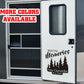 Making Memories one Campsite at a time Vinyl Sticker Decal Graphic | RV Slide Decal RV Door Decal Travel Trailer Camper