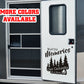 Making Memories one Campsite at a time Vinyl Sticker Decal Graphic | RV Slide Decal RV Door Decal Travel Trailer Camper