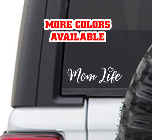 #momlife Mom Life Vinyl Sticker Decal | imomsohard