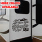 Not All Those Who Wander Are Lost Vinyl Sticker Decal Graphic | RV Slide Decal RV Door Decal Travel Trailer Camper 5th wheel stickers