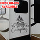 I'd rather be camping Vinyl Sticker Decal Graphic | RV Slide Decal RV Door Decal Travel Trailer Camper Truck