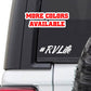 RV Life Vinyl Sticker Decal - #rvlife rving camping rv lifestyle