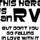 Cousin Eddie Funny RV Vinyl Sticker Decal Graphic | RV Slide Decal RV Door Decal Travel Trailer Camper 5th wheel stickers