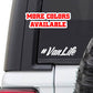 Van Life Vinyl Sticker Decal - #rvlife rving camping #vanlife