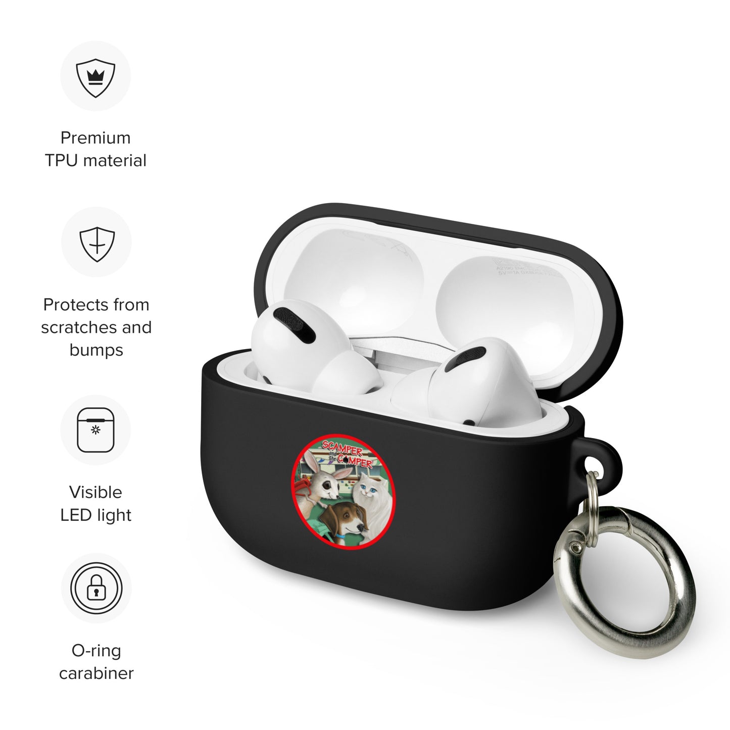 Scamper and the Camper RV AirPods case