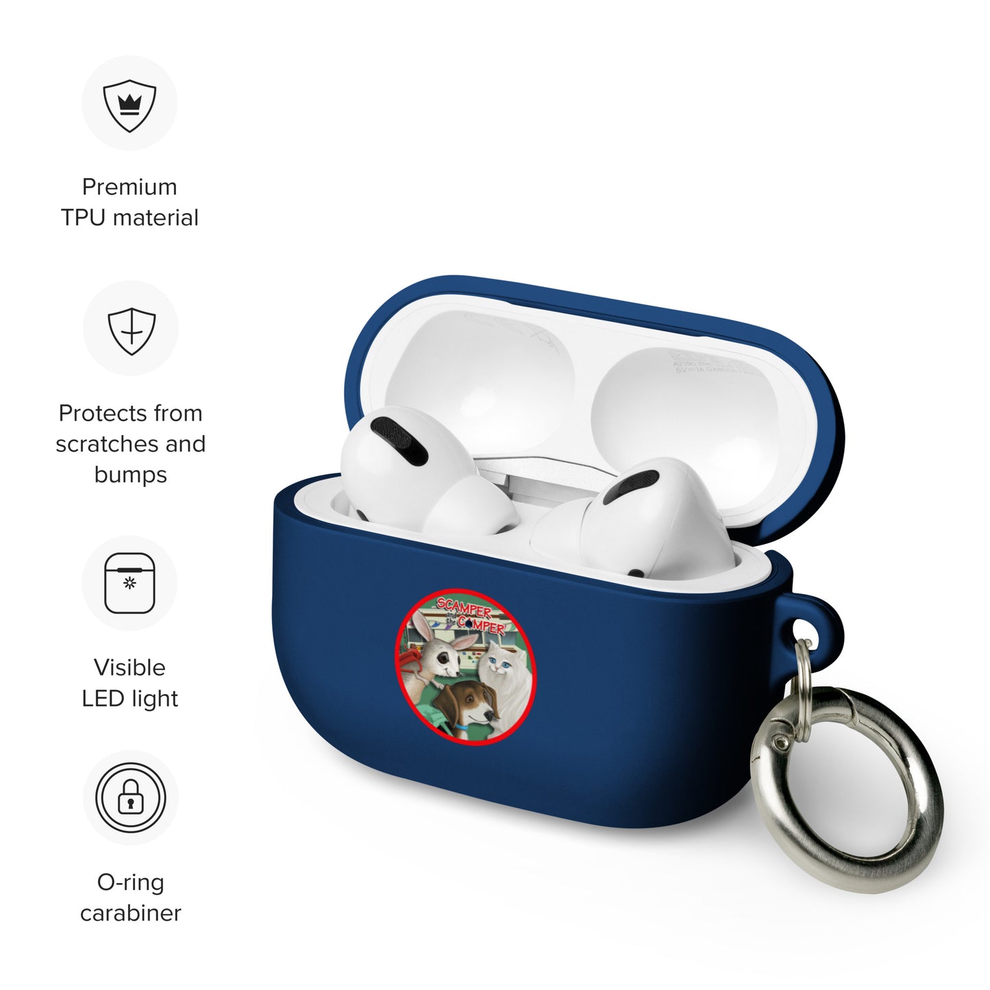 Scamper and the Camper RV AirPods case