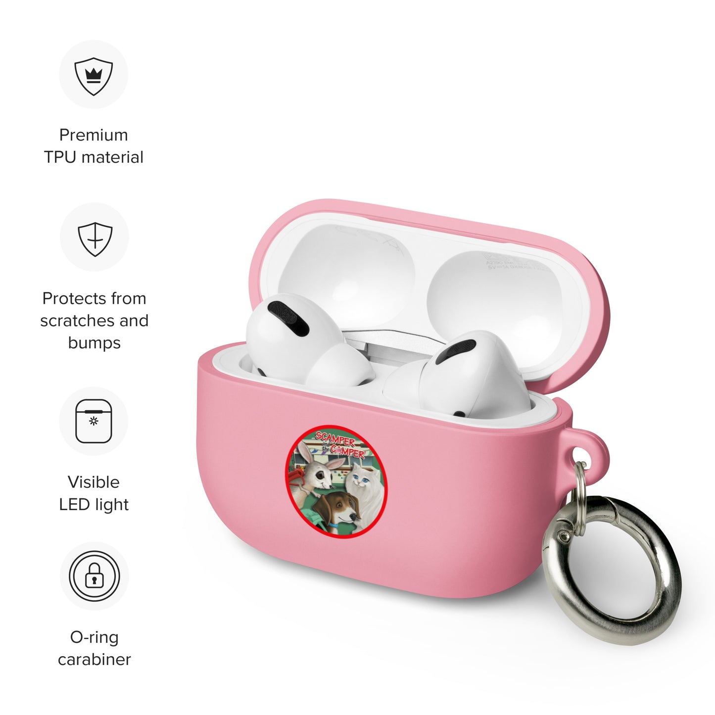Scamper and the Camper RV AirPods case