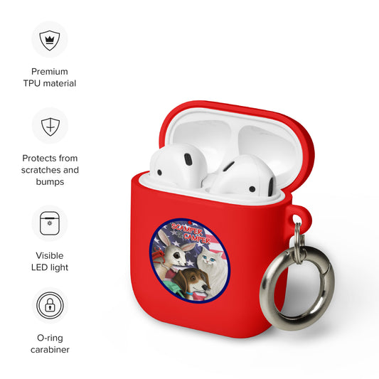 Scamper and the Camper Flag AirPods case