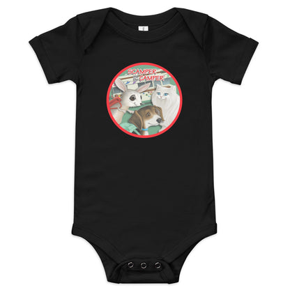 Scamper and the Camper RV Baby short sleeve one piece