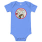 Scamper and the Camper Map Baby short sleeve one piece