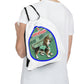 Peanut Outdoor Drawstring Bag