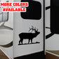 Elk Vinyl Sticker Decal Graphic | RV Slide Decal RV Door Decal Travel Trailer Camper Colorado Elk Wapiti