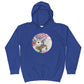 Scamper and the Camper Flag Kids Hoodie