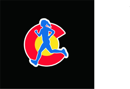 Colorado State Flag Runner Vinyl Sticker Decal