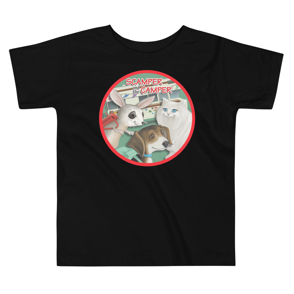 Scamper and the Camper  Toddler RV Tee