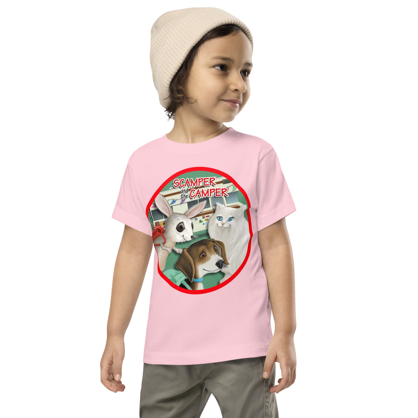 Scamper and the Camper  Toddler RV Tee