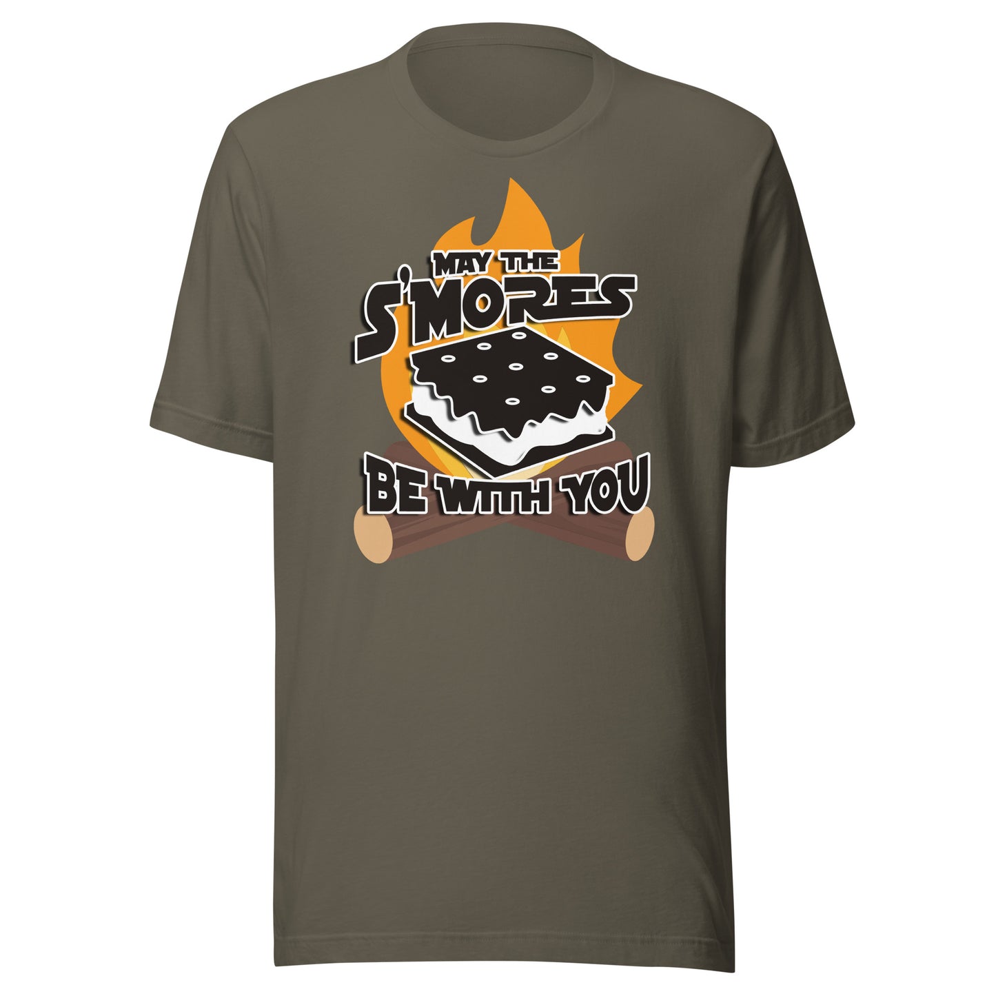 May the S'mores be with you funny camping smores campfire T Shirt