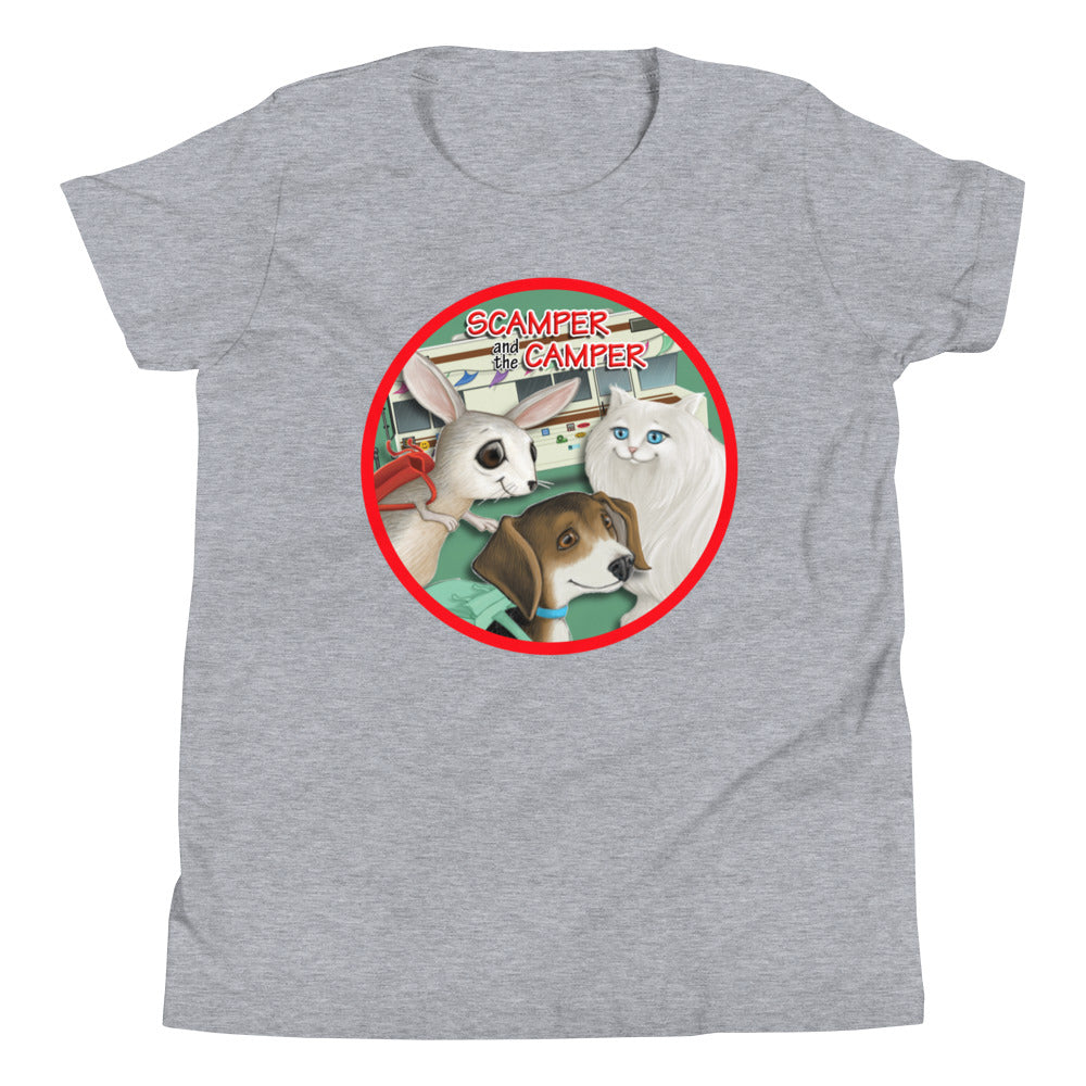 Scamper and the Camper Youth RV Tee