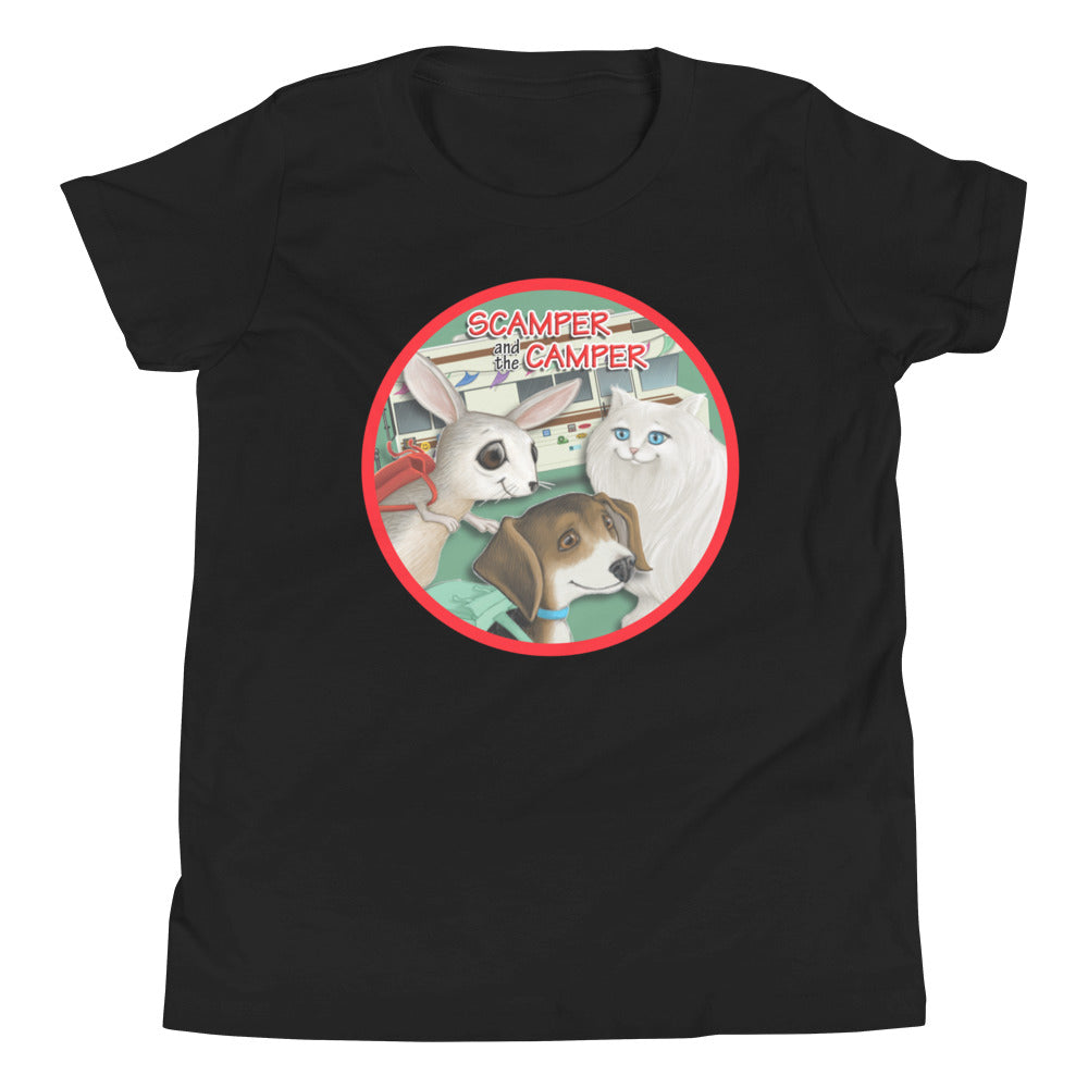 Scamper and the Camper Youth RV Tee
