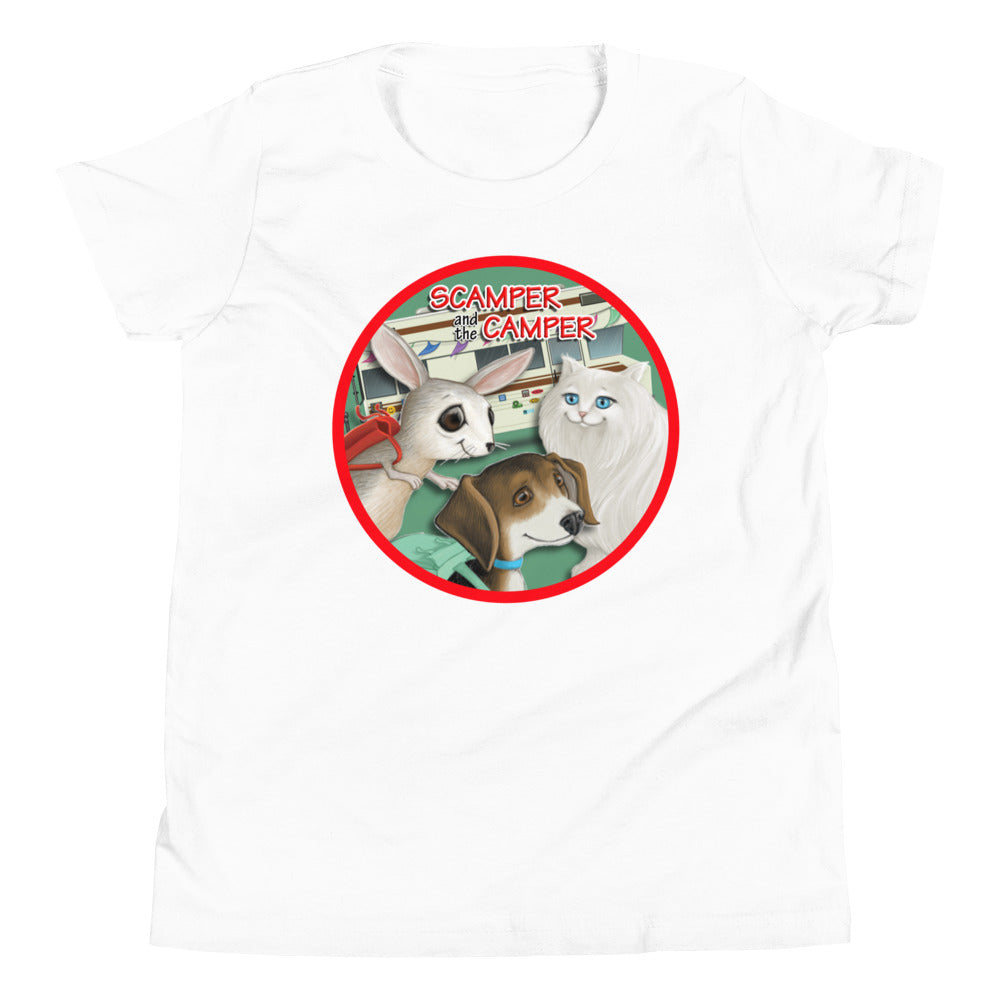 Scamper and the Camper Youth RV Tee